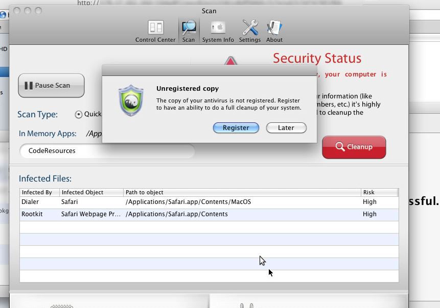common spyware on mac